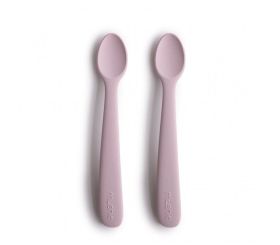 Mushie baby spoon Soft Lilac