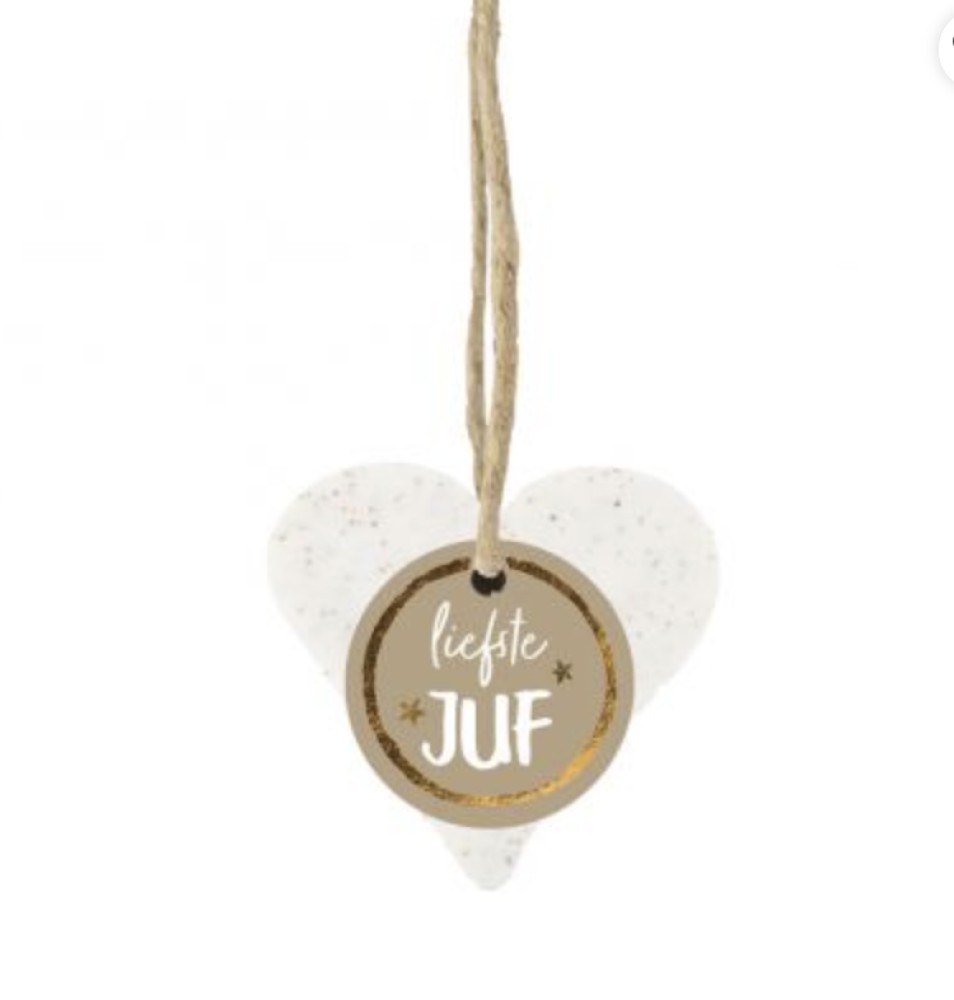100% Leuk Zeepje hartje Liefste Juf!