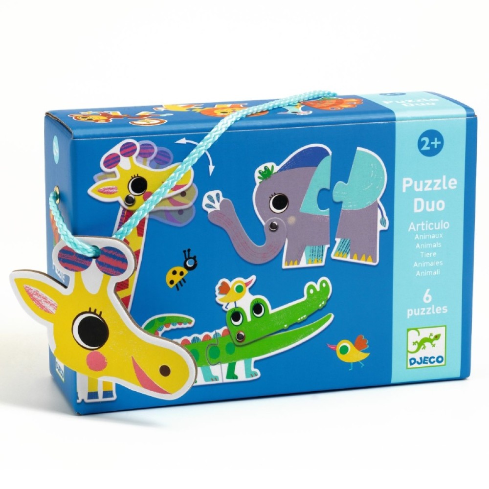 Djeco Puzzel Duo Dieren