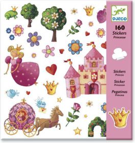Djeco stickers Prinsessen