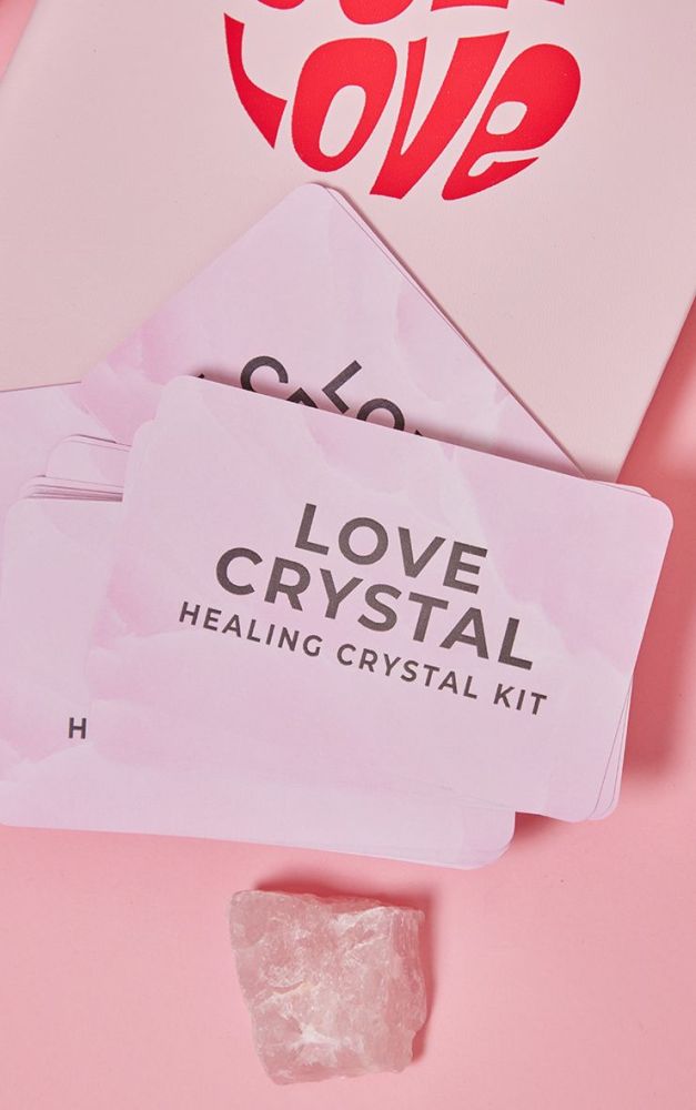 healing crystal love