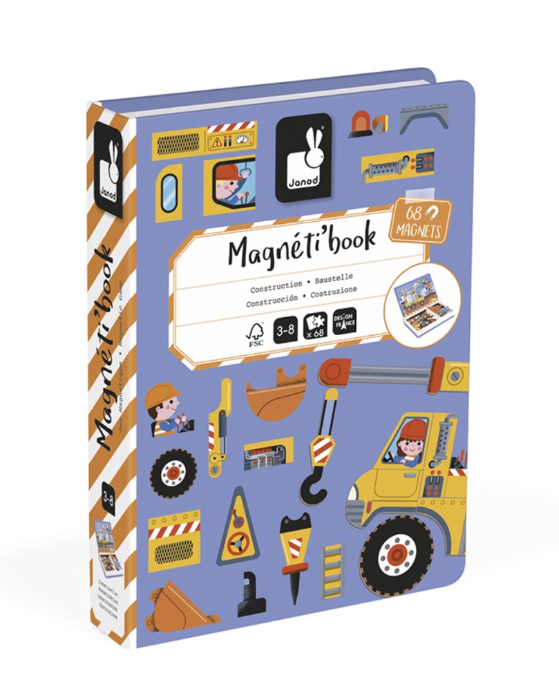 Janod Magneetboek Constructie
