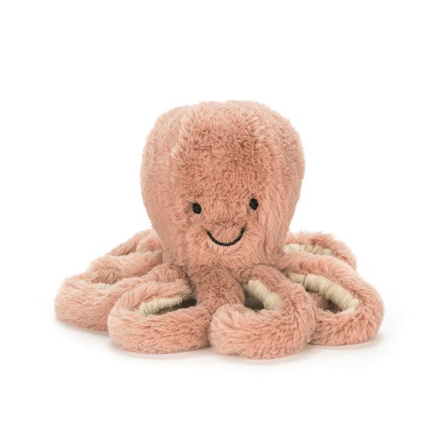 jellycat baby octopus odel roze