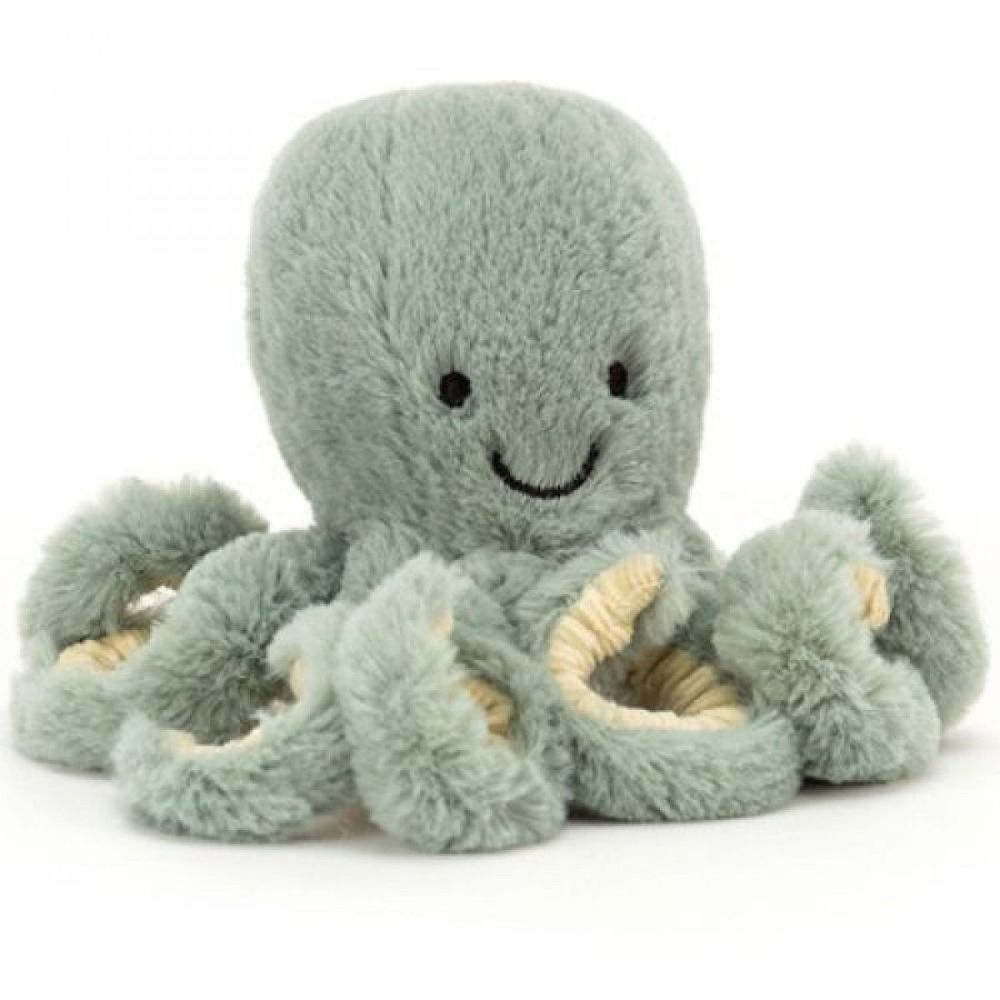jellycat octopus baby odyssey mint