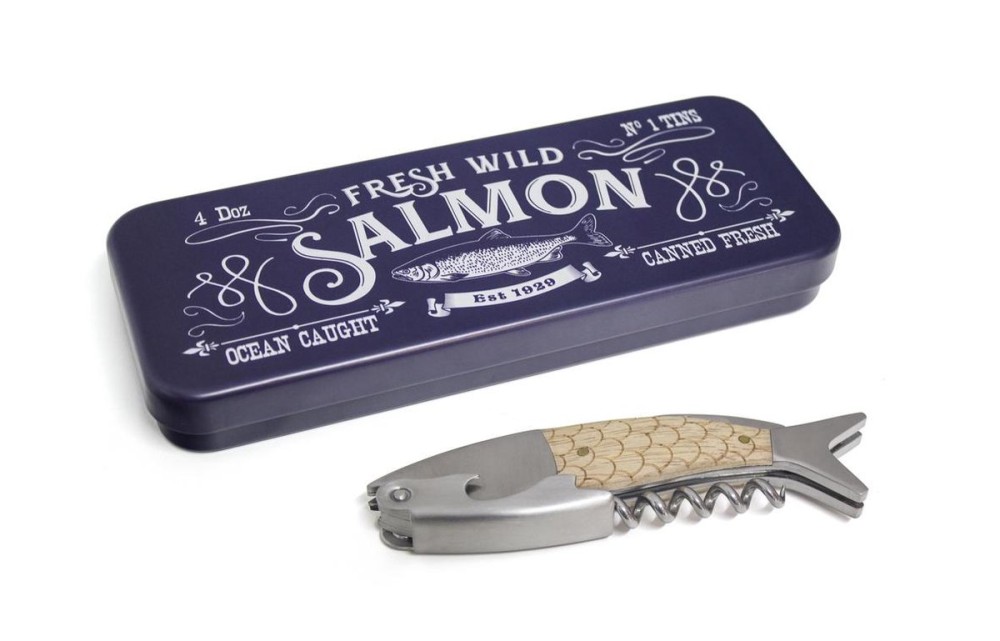 Balvi Kurkentrekker Salmon