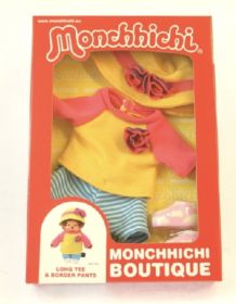 Monchichi Kleertjes Broek & shirt & hoed