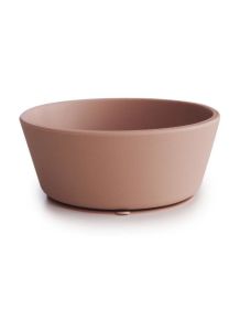 Mushie silicone bowl Blush