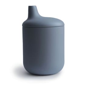 Mushie Sippy Cup Cambridge Blue